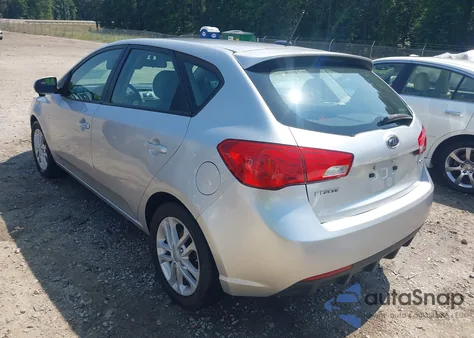 2012 Kia Forte Ex from USA, damaged, VIN KNAFU5A26C5474745